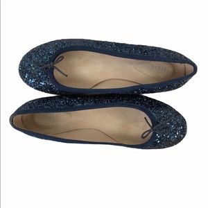 Bloch Blue Glitter Ballerina Flat